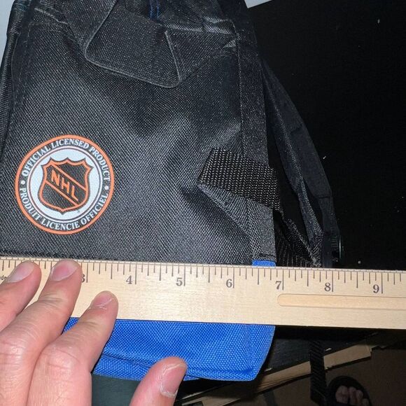 Vintage New York Rangers Backpack Bag Black NHL Nasco Embroidered - Picture 5 of 7